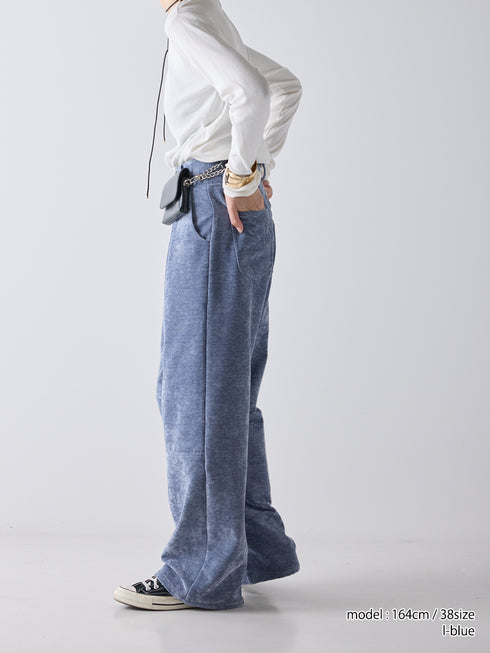 【 予約:11月中旬 】MOLE TWILL TUCK WIDE PT /Y254-31136